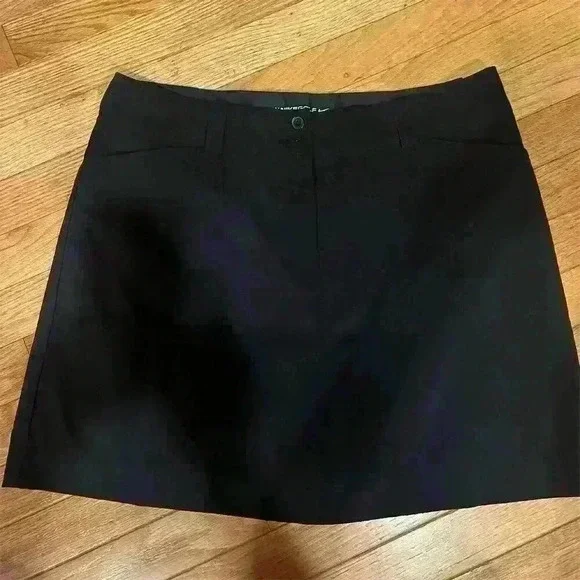 Nike Golf Women's Black Athletic Skort Size 12 Casual Stretchy - Picture 2 of 9